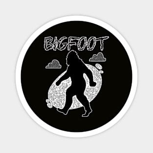 Pop Art Design Bigfoot Magnet